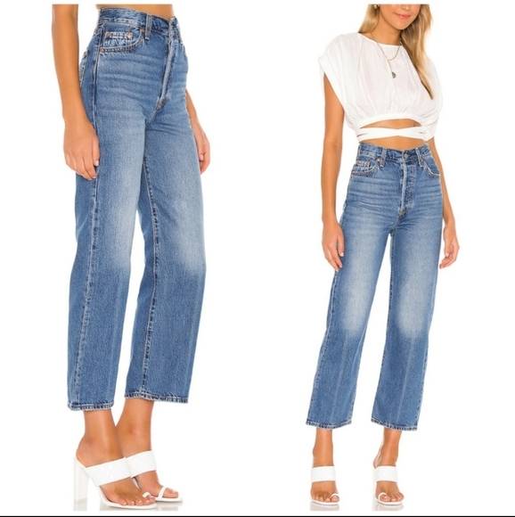 Levi's Denim - NEW Levi's Ribcage High Rise Straight Ankle Jeans